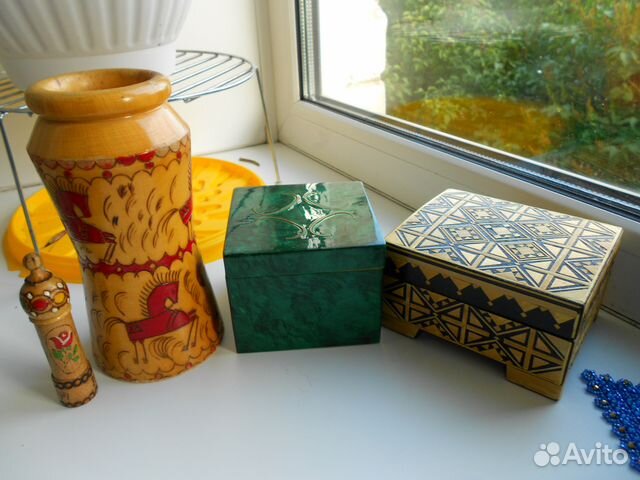 Шкатулка, ваза, футляр для духов дерево СССР купить в Санкт-Петербурге ...