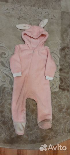 Флисовый комбинезон 80