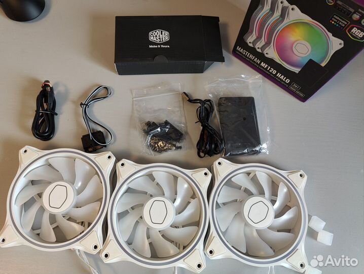 Вентилятор Cooler Master Masterfan mf120 halo