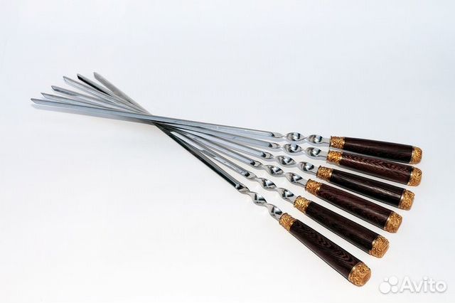 Набор подарочных шампуров 6 шт