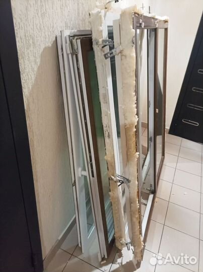 Окна пластиковые бу ш1450*1600-2 шт