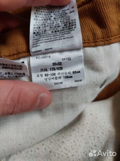 Джинсы Levis 514 W36 L32 оригинал