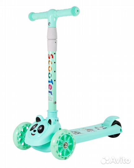 Самокат трехколесный Scooter складной