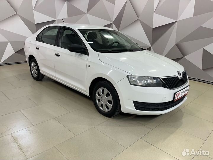 Skoda Rapid 2016 Р±РµР»С‹Р№