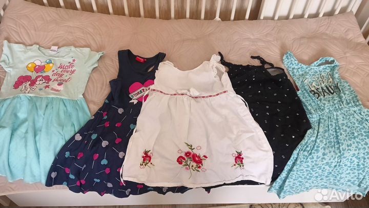 Одежда пакетом для девочки 110 116
