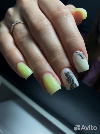 Маникюр, наращивание, укрепление