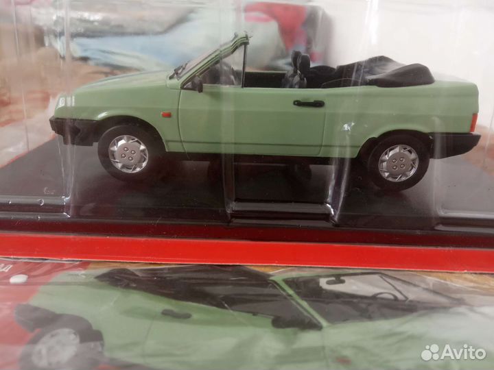 Модель автомобиля ваз 2108 Наташа в масштабе 1/24