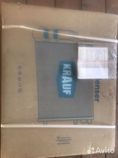 Радиатор кондиционера пежо