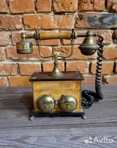 Старый телефон, 19-начало 20вв объявление продам