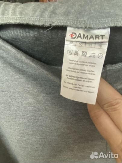 Брюки трикотаж большого размера