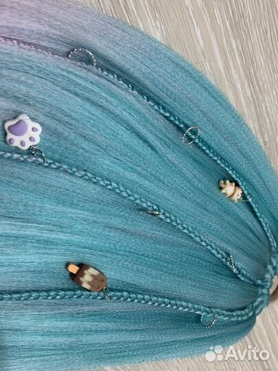 Афрохвост на резинке детский