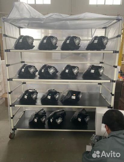 Фары светодиодные Порш Кайен 957