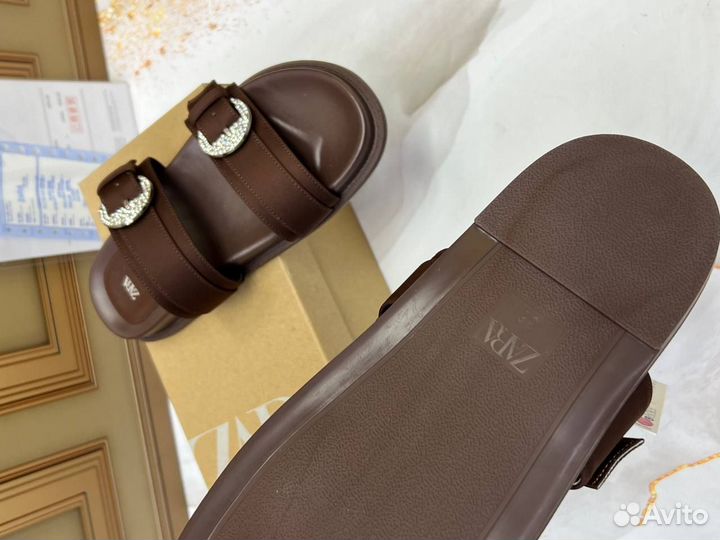 Сандалии Шлепки Zara женские Размер 36-40