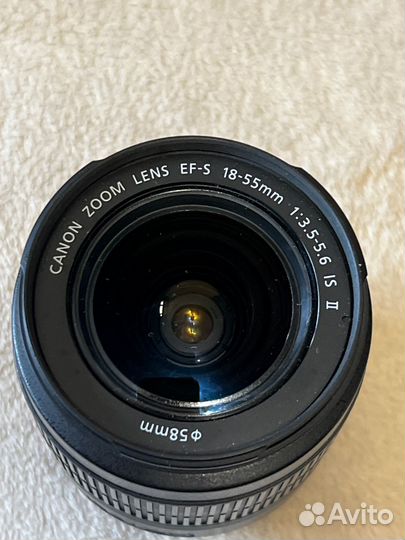 Зеркальный фотоаппарат canon eos 600d kit 18 55 ii