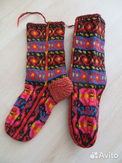 Гетры вязаные 2 пары,шерсть,новые