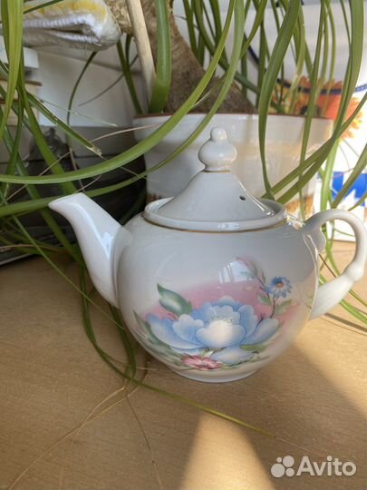 Заварочный чайник старый китай нмц винтаж