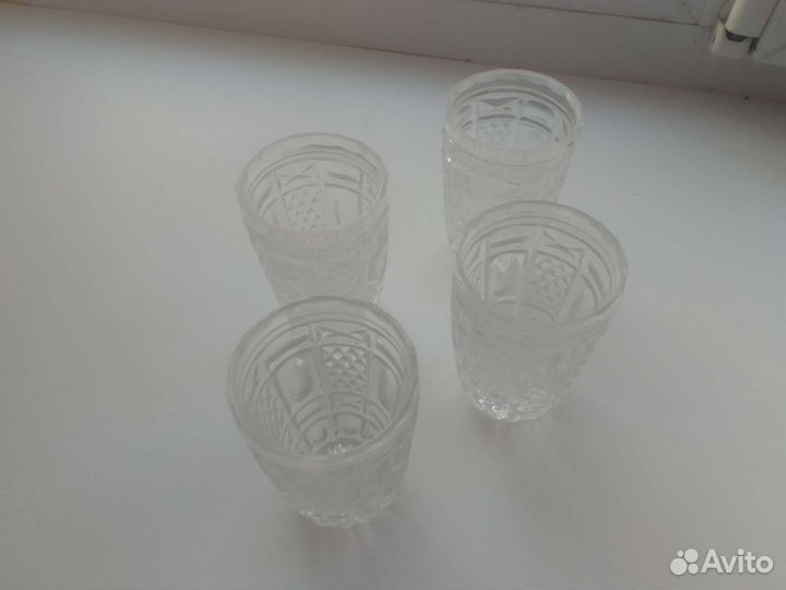 Хрустальные рюмки СССР