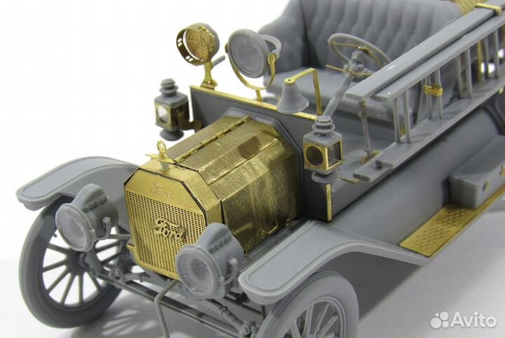 Микродизайн Ford-T Fire Engine (ICM), 1/35