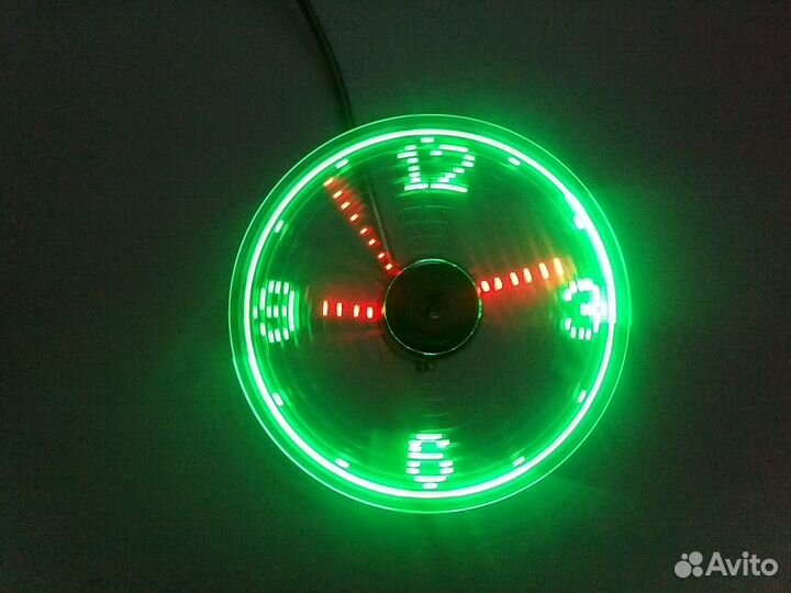 Часы-вентилятор