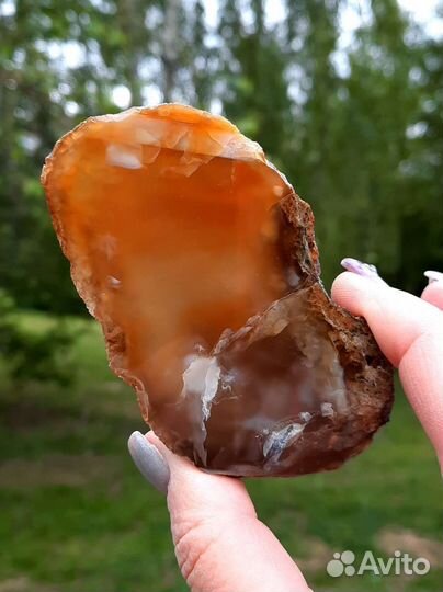 Сердолик Камень Срез