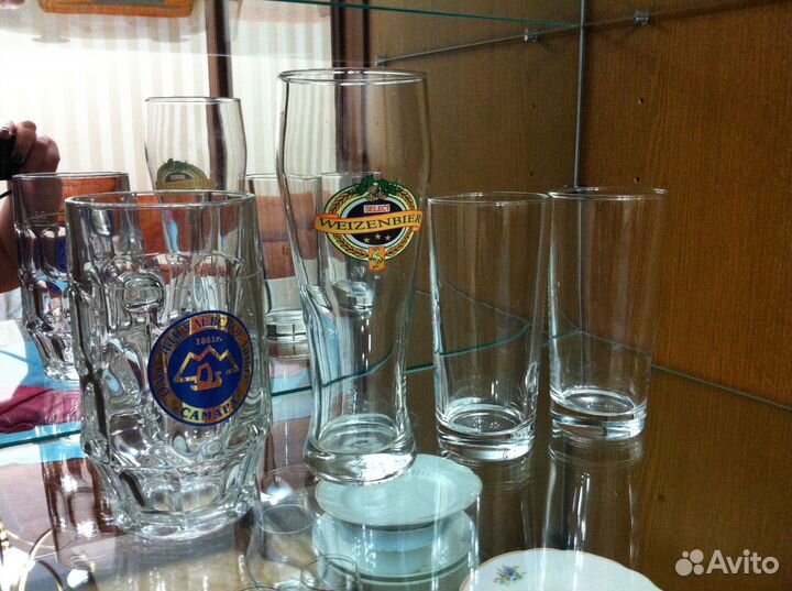 Кружка и бокал для пива, высокие стаканы Luminarc