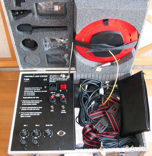 Система радио озвучки зала конференции, индукционн