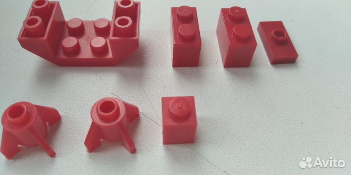 Детали Лего оригинал и не оригинальные 5 р шт