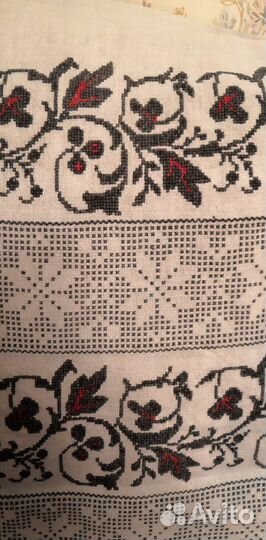 Полотенце с вышивкой крест