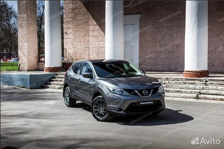 Литые диски R18 на Nissan Qashqai. Новые диски