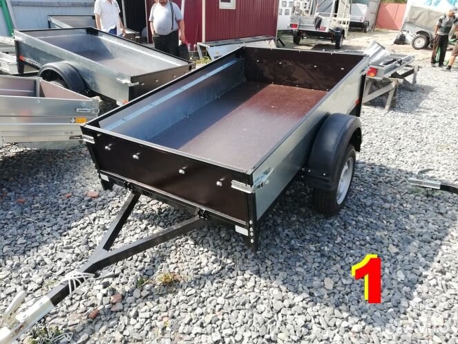 Прицеп легковой Б-2 с тентом 70см с клапаном