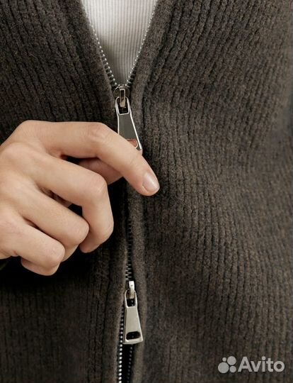 Кардиган на молнии