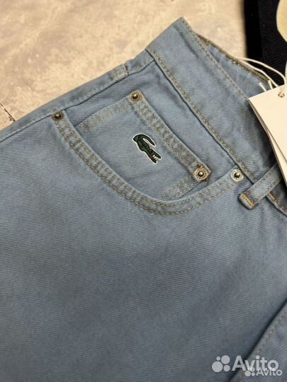 Джинсы lacoste широкие