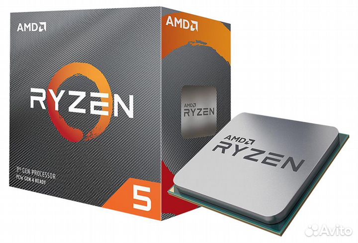 Новый Ryzen 5 4500 6/12 Ядер по 4200 Ггц Гарантия