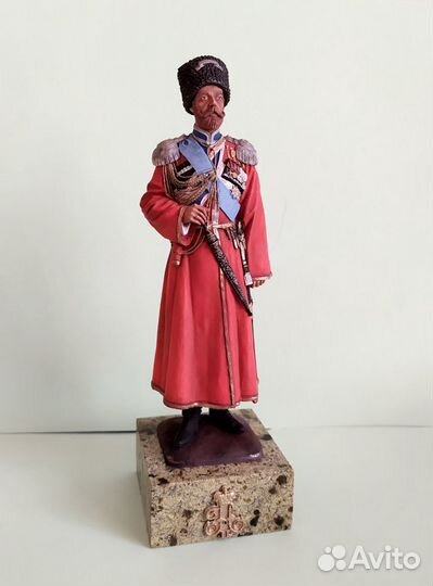 Оловянная фигурка 120 мм, Николай второй