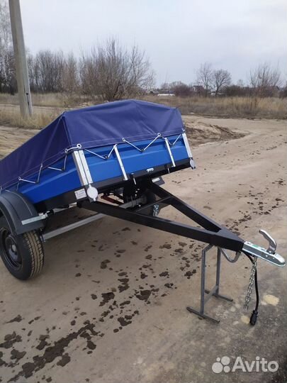 Прицеп цинк-мастер плюс 2х1.3 м