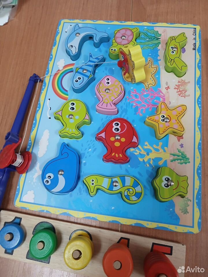 Развивающие деревянные игрушки, Астрахань