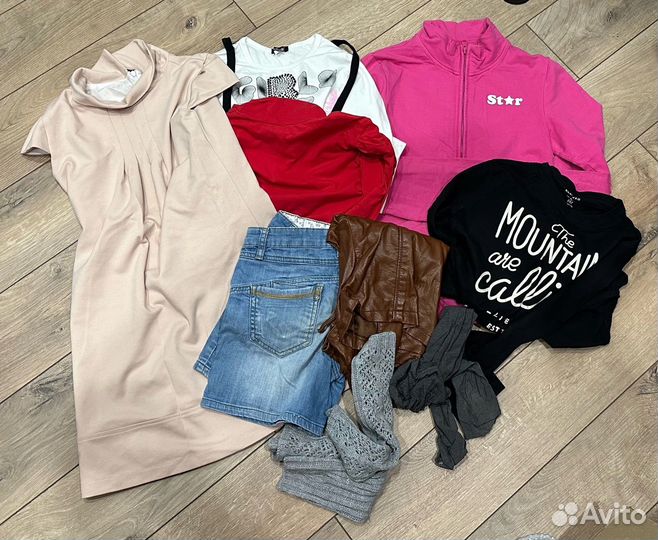 Вещи пакетом на девочку 146-152