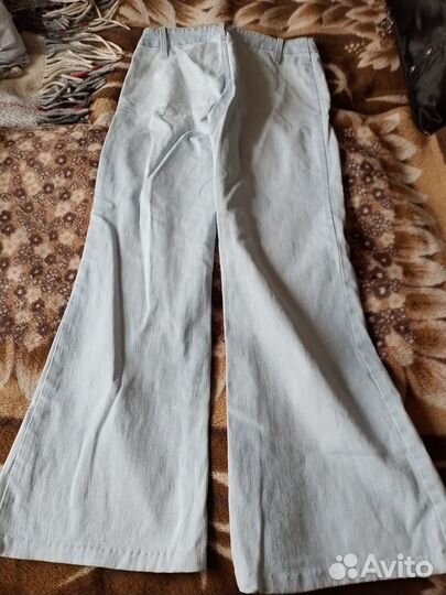 Джинсы голубые для девочки,девушки р.азм.44