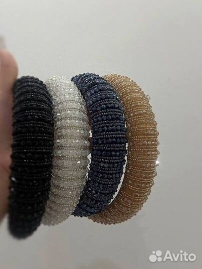 Ободок из бисера