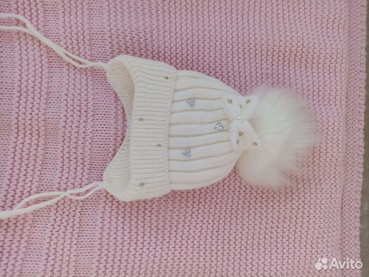 Шапка зимняя для девочки