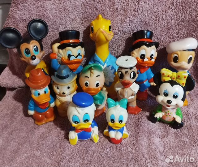 Резиновые игрушки Утиные истории Дональд Скрудж
