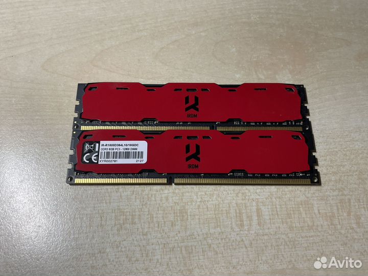 Оперативная память Goodram DDR3 16Gb