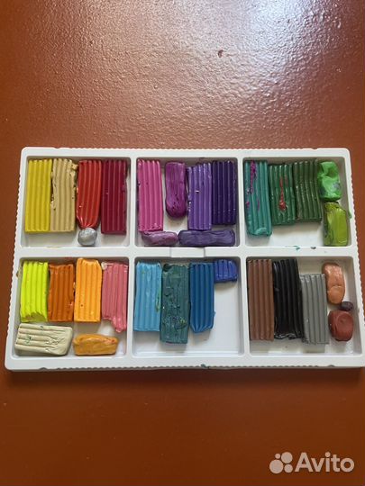 Пластилин луч 24 цвета