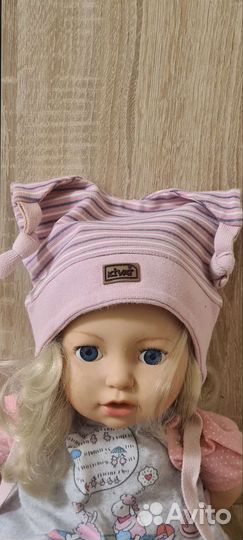 Шапочка, хлопок, kivat