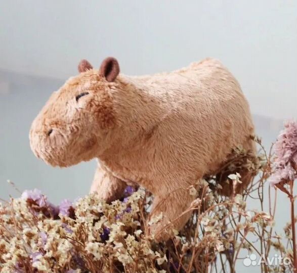 Мягкая плюшевая игрушка Капибара