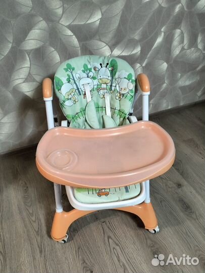 Детский стульчик для кормления трансформер