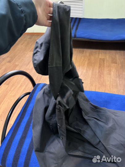 Военный плащ водонепроницаемый с капюшоном