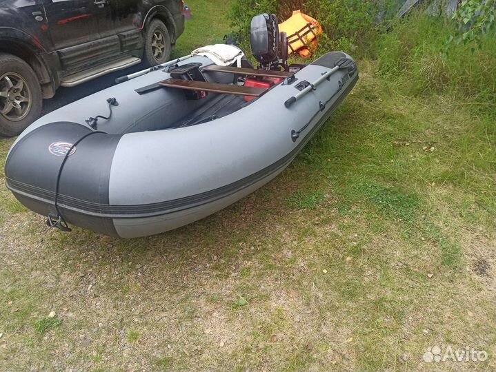 Надувная лодка с мотором бу