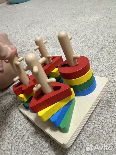 Развивающие игрушки от 1 года пакетом