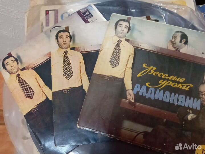 Маленькие грампластинки детские. СССР